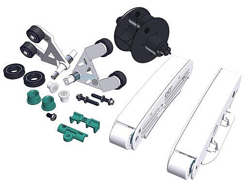 Hayward Navigator & Pool Vac Ultra Combo A-Frame and Pods Tune Up Kit White | AXV621417WHP
