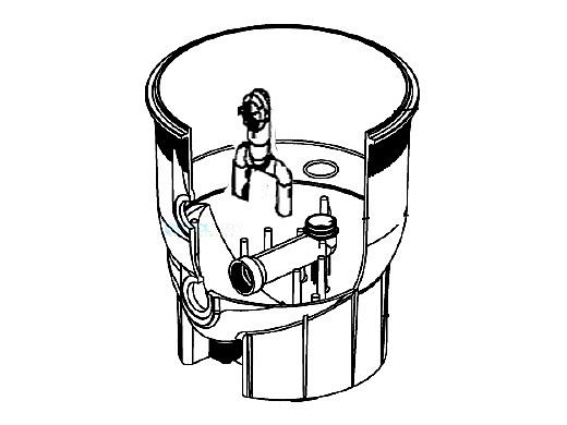 Pentair Quad DE Tank Bottom Assembly | 195999