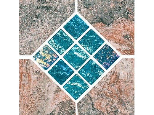 National Pool Tile Gemstone 6x6 Series | Emerald Deco | GMS-EMERALD DECO GL