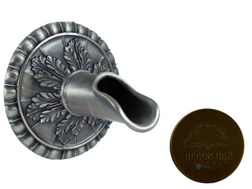 Black Oak Foundry Acanthus Scupper | Antique Brass / Bronze Finish | S96-AB