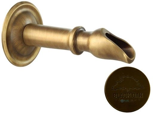 Black Oak Foundry Anzio Spout | Antique Brass / Bronze Finish | S28-AB