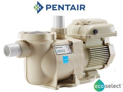 Pentair SuperFlo VS Energy Efficient Variable Speed Pool Pump Single Phase | 115/230V 50/60HZ 1.5HP | EC-342001