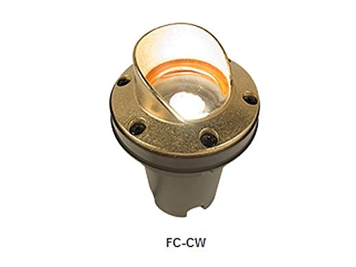 FX Luminaire FC 1 LED Well Light | Flat Black | Cowling | FC1LEDCWFB