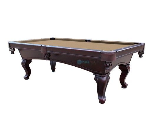 Hathaway Monterey 8-Foot Mahogany Slate Pool Table | Camel Felt | NG2585CA