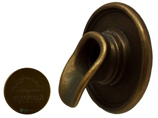 Black Oak Foundry DaVinci Scupper | Antique Brass / Bronze Finish | S57-AB | S60-AB