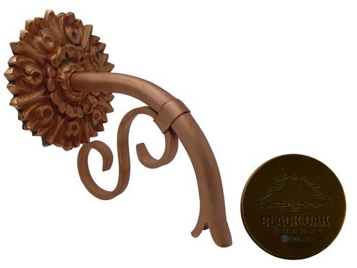 Black Oak Foundry Versailles Spout | Antique Brass / Bronze Finish | S400-AB