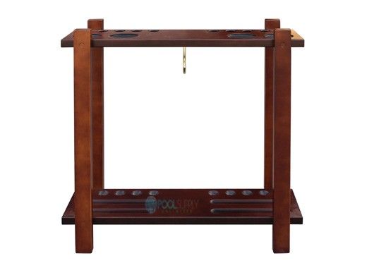 Hathaway Classic Floor Billiard Pool Cue Rack | Walnut | NG2567W BG2567W