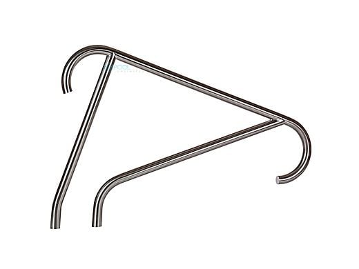 SR Smith Meridian Series Deck-Mounted Stair Rail | .065 Thickness 316L Stainless Steel 1.90" OD Marine Grade | MER-1004-MG