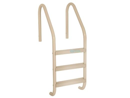 Saftron Economy 5-Step Ladder | .25" Thickness 1.90" OD | 24" W x 72" H | Beige | P-324-L5-B
