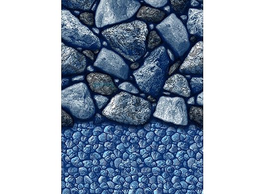 Boulder Beach 15' x 30' Oval Overlap Style Above Ground Pool Liner | 291530