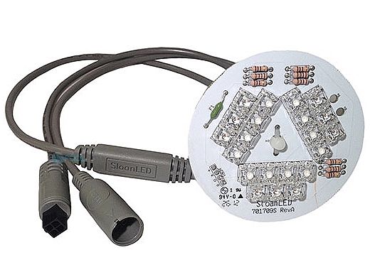 Sloan LED | Light Assembly | 21-LED 5 Daisy Chain With Stand Off | 5-30-0510