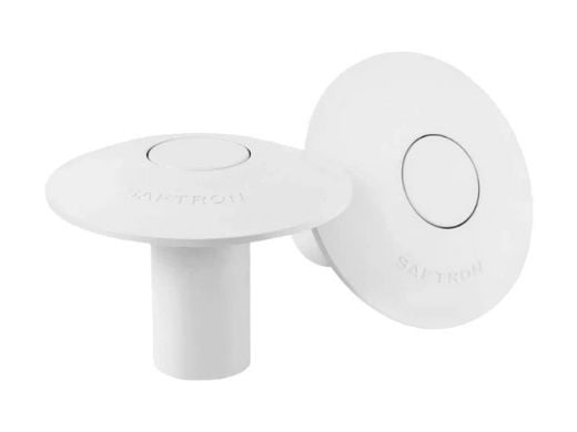 Saftron Anchor Socket Cover 5.75" Diameter x .75"H | Pairs | White | ASC-W