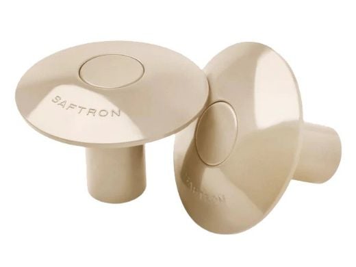 Saftron Anchor Socket Cover 5.75" Diameter x .75"H | Pairs | Beige | ASC-B