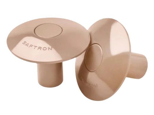 Saftron Anchor Socket Cover 5.75" Diameter x .75"H | Pairs | Taupe | ASC-T