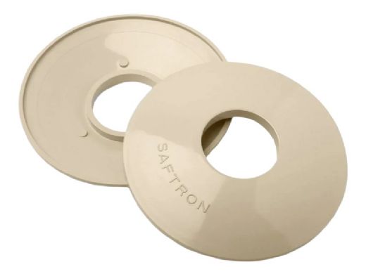 Saftron High Impact Vinyl Escutcheon | Case | Beige | ESC-CS-B