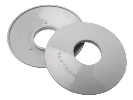 Saftron High Impact Vinyl Escutcheon | Case | Grey | ESC-CS-G