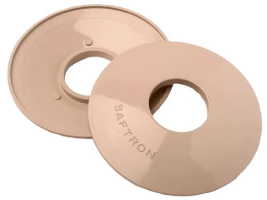 Saftron High Impact Vinyl Escutcheon | Case | Taupe | ESC-CS-T