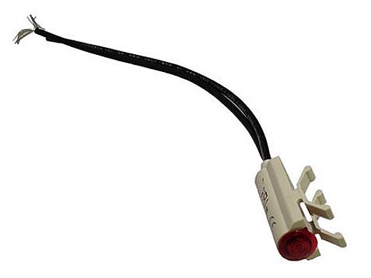Allied Indicator Light Red | 110v Snap In | 5-30-0006