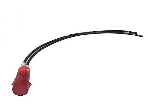 Allied Indicator Light Red | 110 Snap In | 5-30-0005