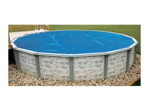 8 Mil Solar Blanket | 21' x 41' Oval | NS160