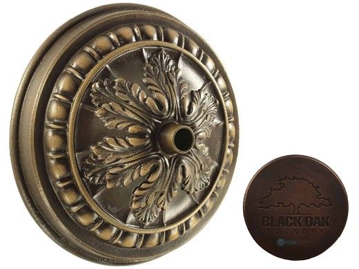 Black Oak Foundry Acanto Emitter | Distressed Copper Finish | M5822-DC