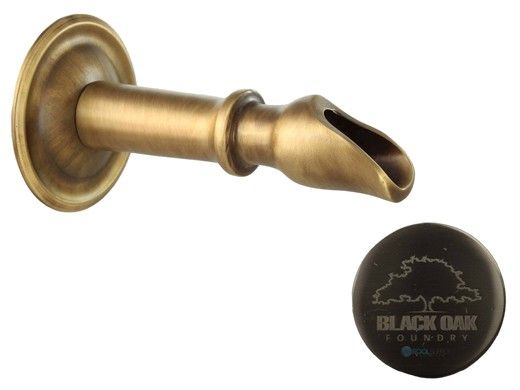 Black Oak Foundry Anzio Spout | Brushed Nickel Finish | S28-BN