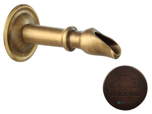 Black Oak Foundry Anzio Spout | Distressed Copper Finish | S28-DC