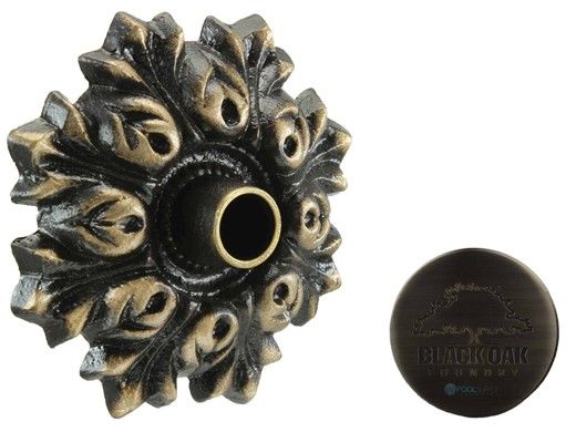 Black Oak Foundry Bordeaux Emitter | Antique Pewter Finish | S84-AP