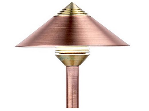 FX Luminaire QF 3 LED Path Light | Bronze Metallic | 18" Riser | QF3LED18RBZ KIT