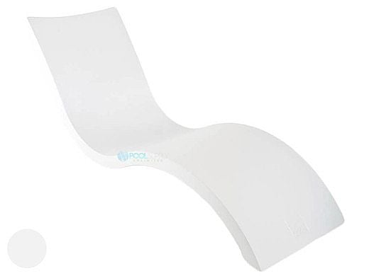 Ledge Lounger Signature Collection Chaise | White | LL-SG-C-W | LL-SG-CV2-W