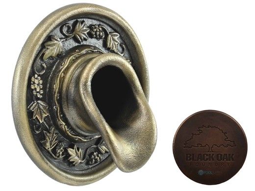 Black Oak Foundry Napa Scupper | Distressed Copper Finish | S62-DC | S66-DC