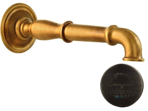 Black Oak Foundry Siena Spout | Brushed Pewter Finish | S23-BP