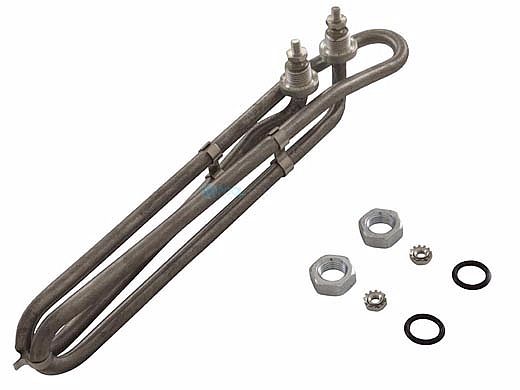 10" Incoloy Universal Flo-Thru Heater Element | 4.5KW 240V | 12-0101-K