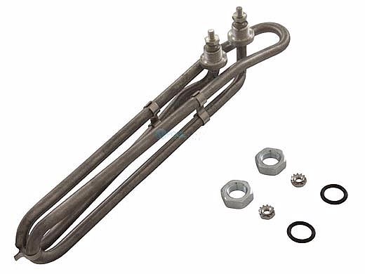 10" Incoloy Universal Flo-Thru Heater Element | 4.0KW 240V | 12-0102-K