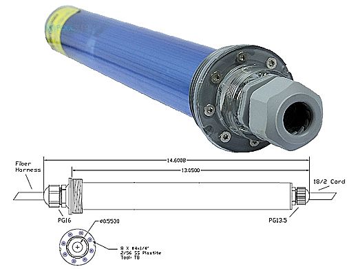 Savi X-Stream LED Driver | X-Stream S Series & X-Stream SOL S | 12V 150' Cord | SAVI-XMS-DRIV150