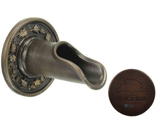 Black Oak Foundry Sonoma Scupper | Distressed Copper Finish | S51-DC