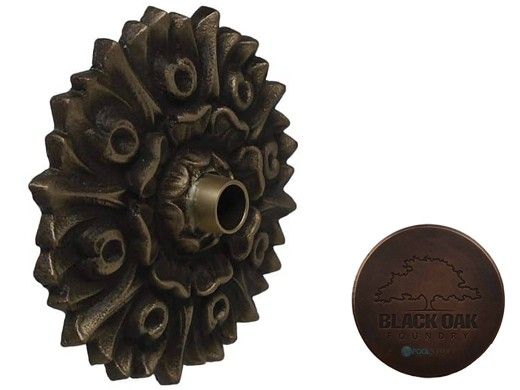 Black Oak Foundry Versailles Emitter | Distressed Copper Finish | S85-DC | S90-DC