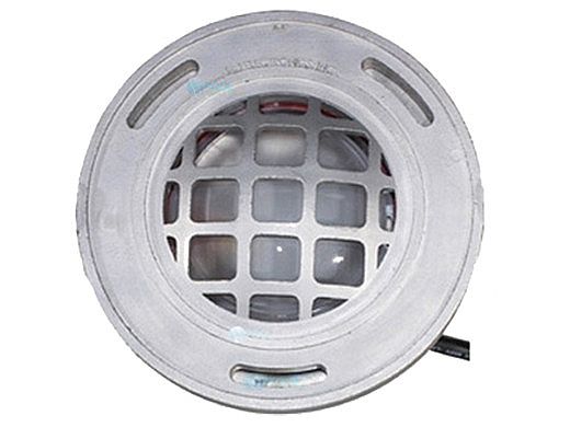 J&J Electronics PureWhite LED Underwater Fountain Luminaire | Guard Only No Base | 12V 10' Cord | LFF-F1L-12-WG-NB-10