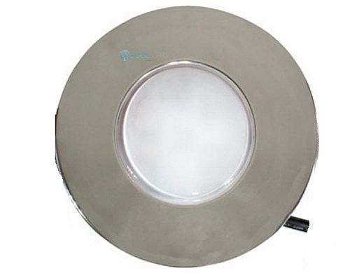 J&J Electronics PureWhite LED Underwater Fountain Luminaire | No Base No Guard | 120V 30' Cord | LFF-F1L-120-NG-NB-30