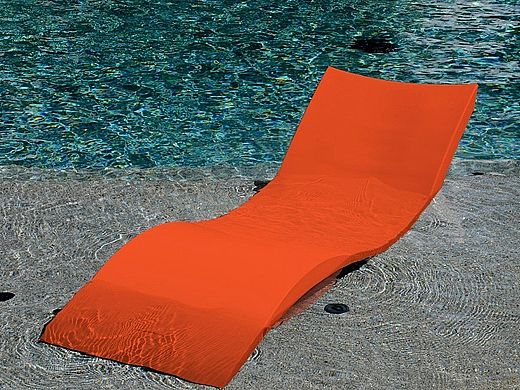 Ledge Lounger In-Pool Chaise | Orange | LLC-O