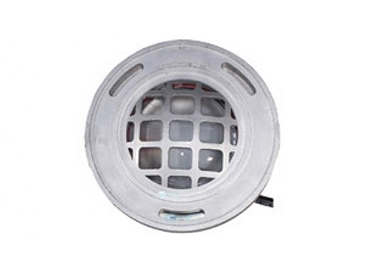 J&J Electronics PureWhite LED Underwater Fountain Luminaire | Guard Only No Base | 12V 30' Cord | LFF-F1W-12-WG-NB-30