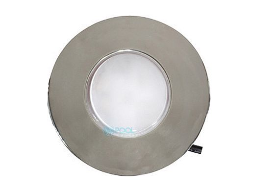 J&J Electronics PureWhite LED Underwater Fountain Luminaire | No Base No Guard | 12V 10' Cord | LFF-F3L-12-NG-NB-10