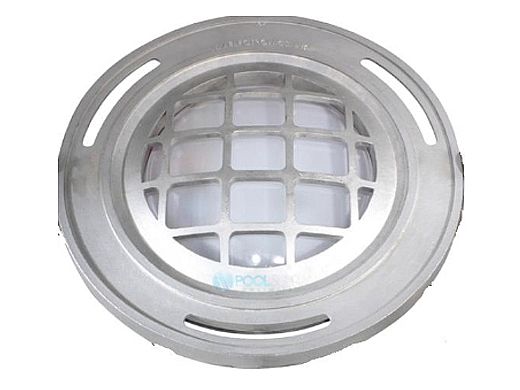 J&J Electronics PureWhite LED Underwater Fountain Luminaire | Guard Only No Base | 12V 100' Cord | LFF-F3L-12-WG-NB-100