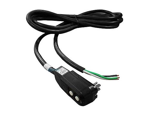 HydroQuip GFCI 15Amp 90 Degree 15' Cord 14-3 Black | 440116 30-0061B