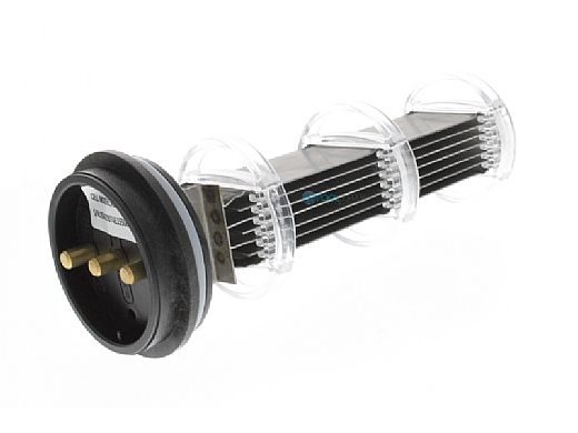 CaliMar® Replacement Salt Cell Electrode Compatible with CompuPool® CPSC36 Models | 7-Blade for up to 40,000 Gallons | CMARCCE40-1Y