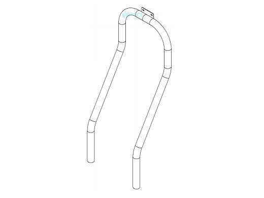 SR Smith Salt Friendly Commercial Dual Post, Vinyl Black | 20-195-VB
