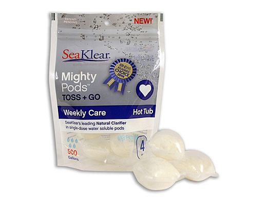 SeaKlear Spa Pods Weekly Clarifier | 4-Pack | 1160050