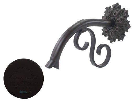 Black Oak Foundry Small Droop Spout with Bordeaux | Oil Rubbed Bronze Finish | S401-ORB | S421-ORB