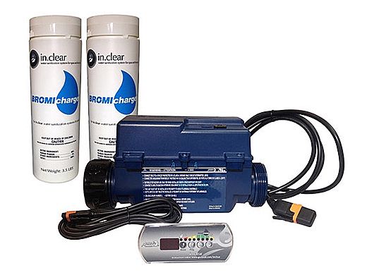 Gecko Alliance Clear Bromine System Bundle With Link Cable And Bromicharge | BDLCLEARLINKU