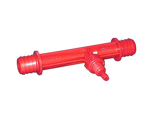 DEL Mazzei Ozone Injector .75" Barb X .25" Cap Mazzei | PVDF-0684K